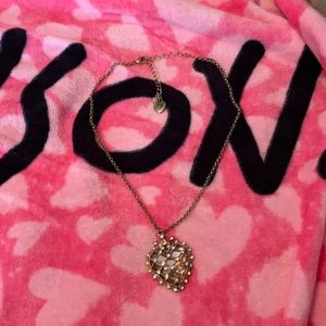 Long length Betsy Johnson necklace worn twice